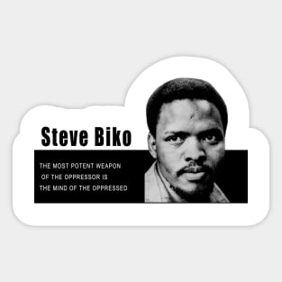 Steve Biko quotes Sticker